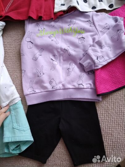 Пакет одежды для девочки 104-110