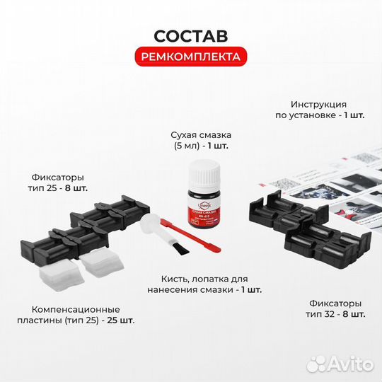 Ремкомплект ограничителей дверей Nissan tiida (I)