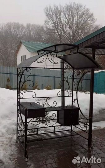 Мангал кованный