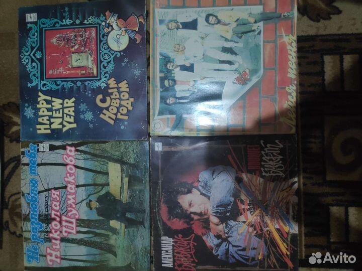 Виниловые пластинки разные