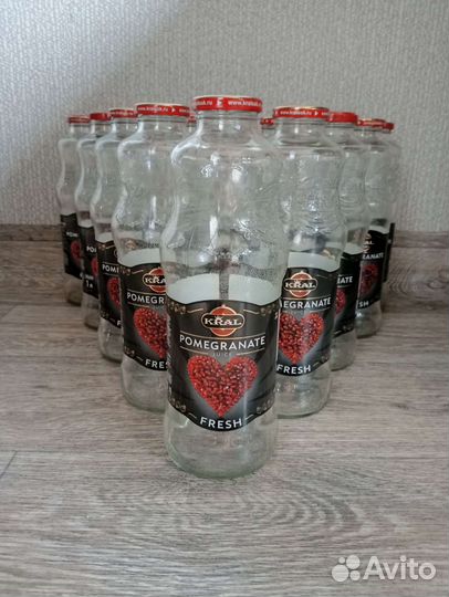 Бутыль стеклянная 1 литр