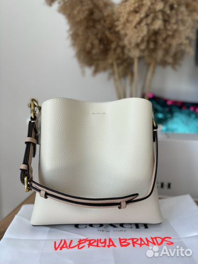 Сумка женская coach кожа