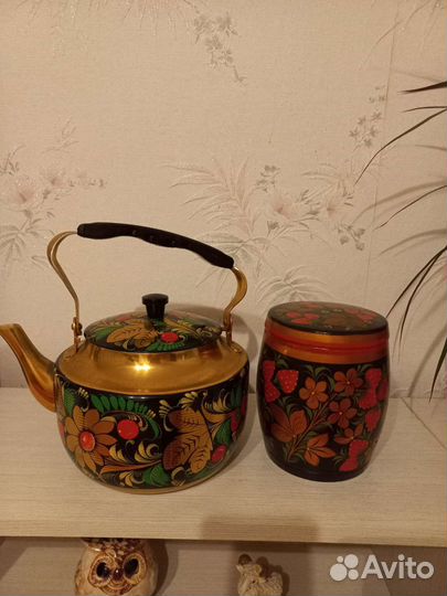 Наборы хохлома посуда