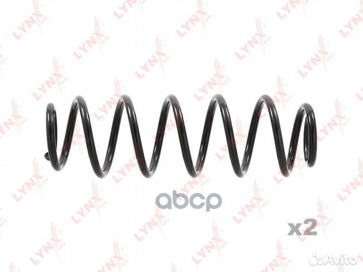 Пружина задняя Citroen C4/DS4 09 SC2881 lynxauto