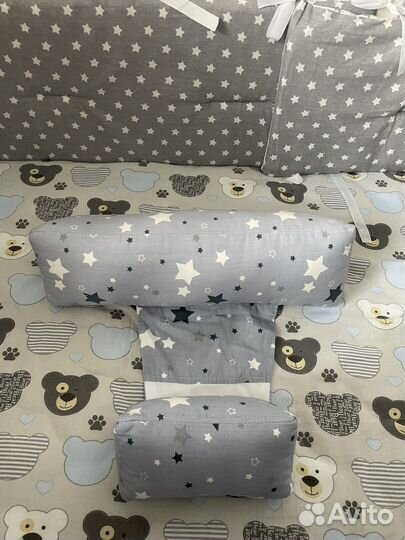 Подушка позиционер для сна новорожденного