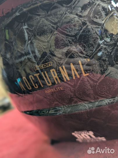 Icon Airflite Nocturnal Размер L