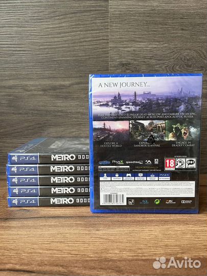 Metro exodus PS4 Русская версия