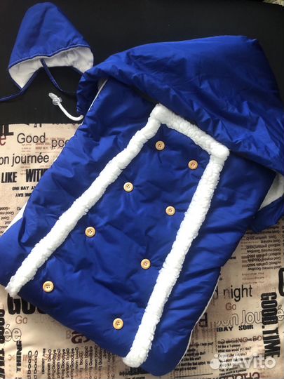 Детский зимний конверт