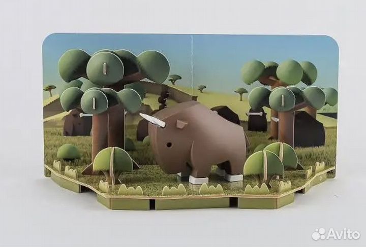 Магнитный конструктор Halftoys ha003 оригинал