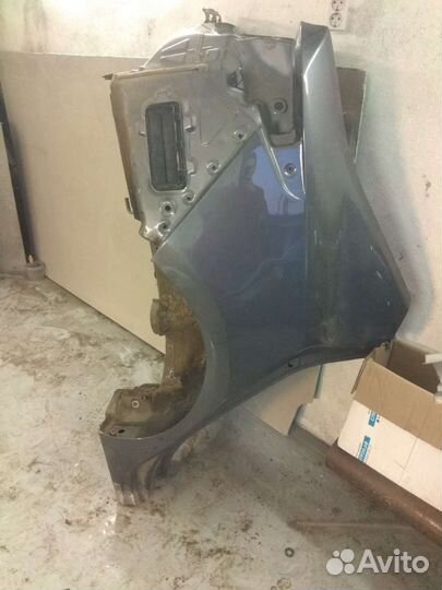 Четверть задняя правая kia rio 4,крыло