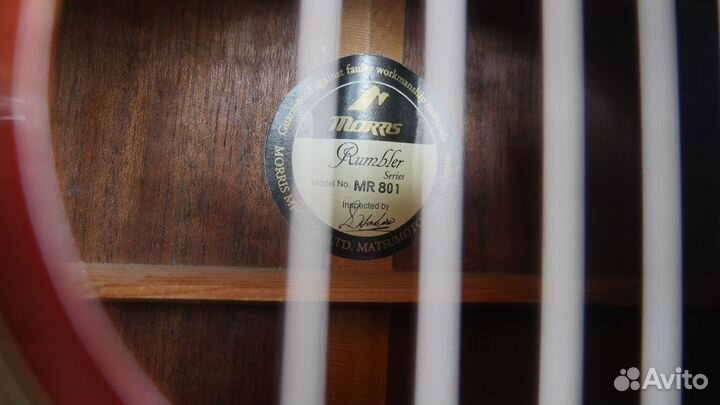 Массив ели Morris MR801. made in Japan