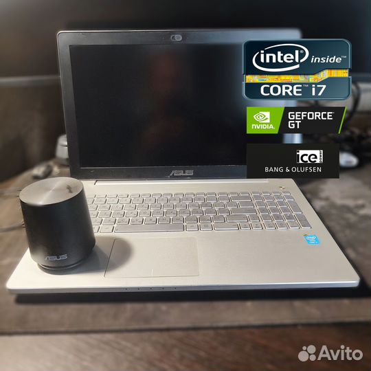 Ноутбук asus N550JV оп 12GB/ Gforce gt750m 4GB