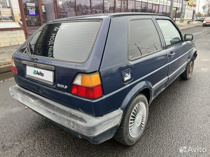 Volkswagen Golf 1.6 МТ, 1991, 100 000 км