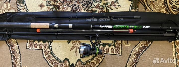 Фидерное удилище готовый комплект
