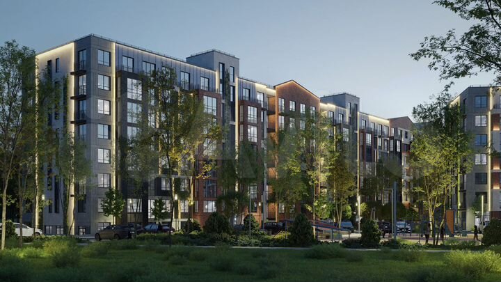 1-к. квартира, 40,3 м², 1/7 эт.