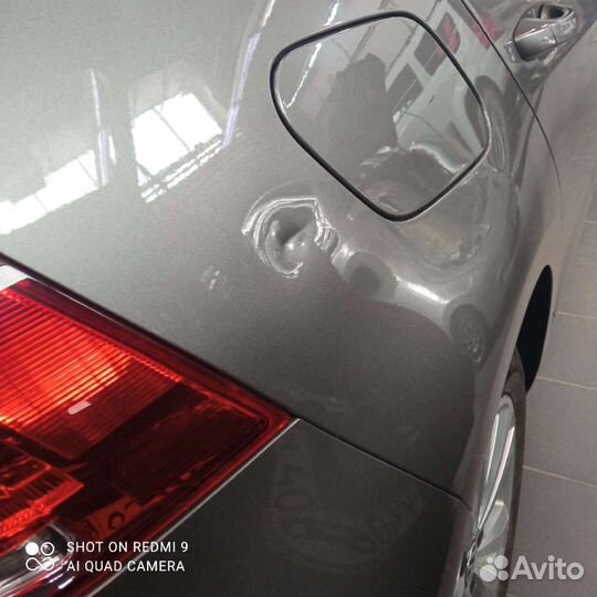 Ремонт вмятины без покраски на кузове автомобиля