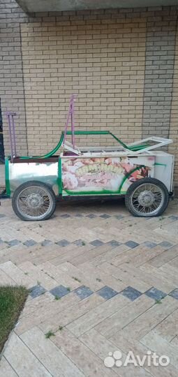 Мангал на колесах