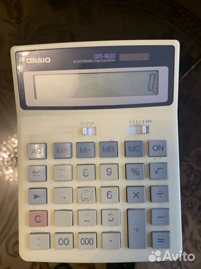 Калькулятор casio