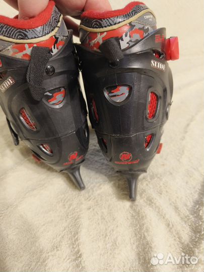 Коньки детские раздвижные