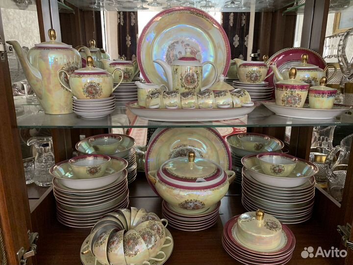 Мадонна немецкий 12 ти персоный сервиз