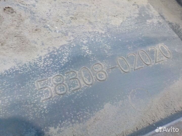 Защита топливного бака toyota Auris (E15) 2006-201