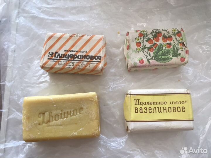 Мыло Куйбышевского парфюмерного комбината СССР