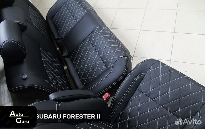 Чехлы на subaru forester 2 SG