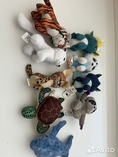 Фигурки животные McDonald's коллекция TY