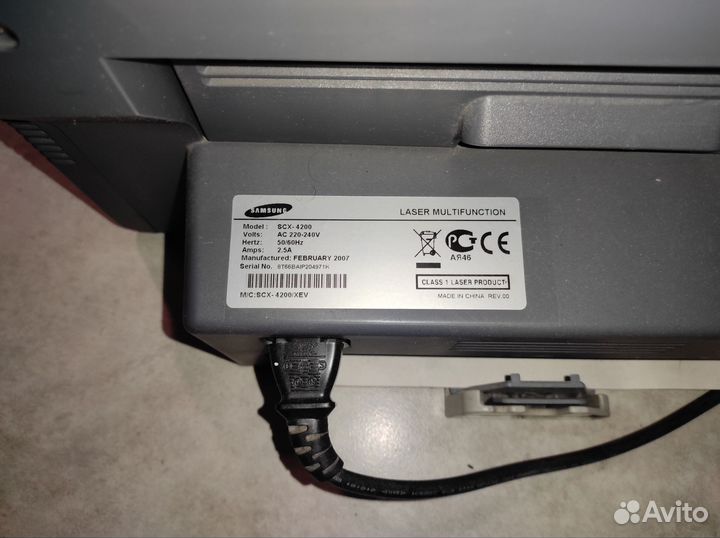 Принтер Samsung scx 4200