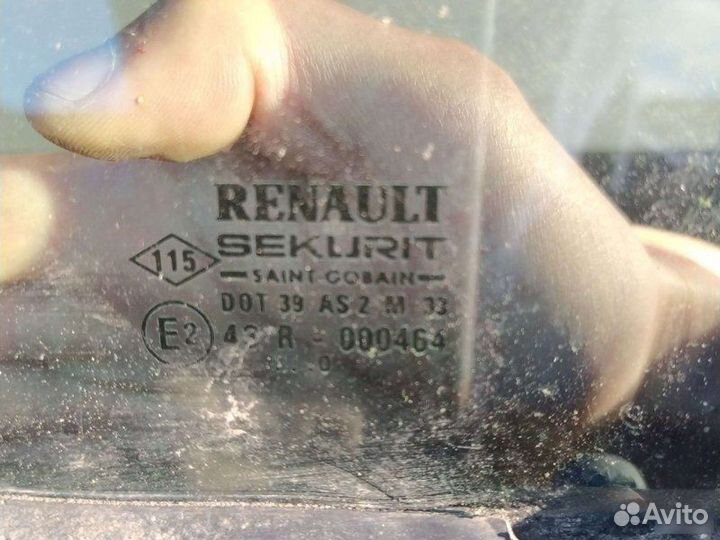 Стекло левое Renault Kangoo 2001