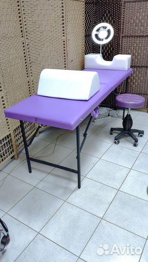 Кушетка для наращивания ресниц