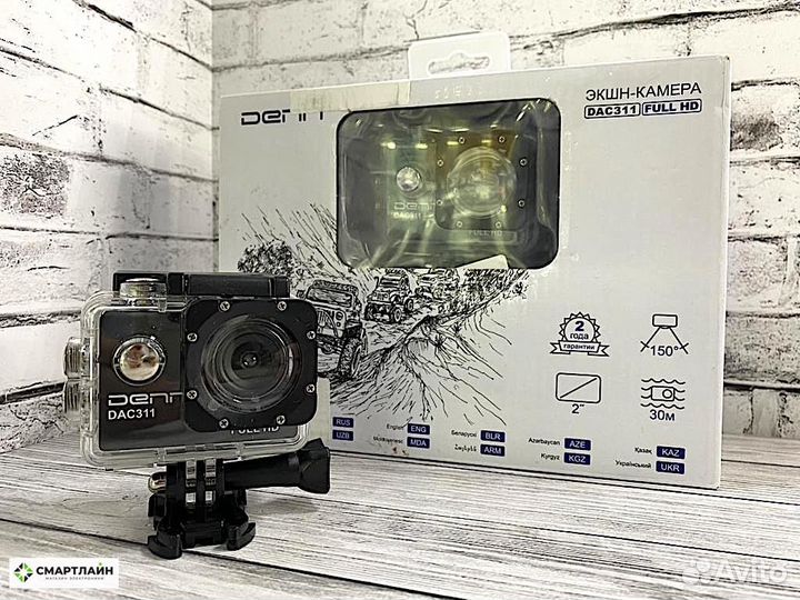 Экшн камера Denn DAC311