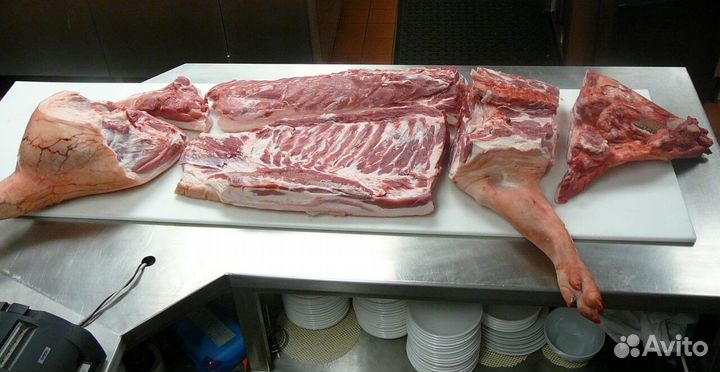 Фарш куриный, свинина, курица