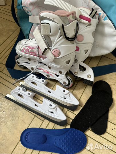 Коньки ролики 29 30 31 для девочки