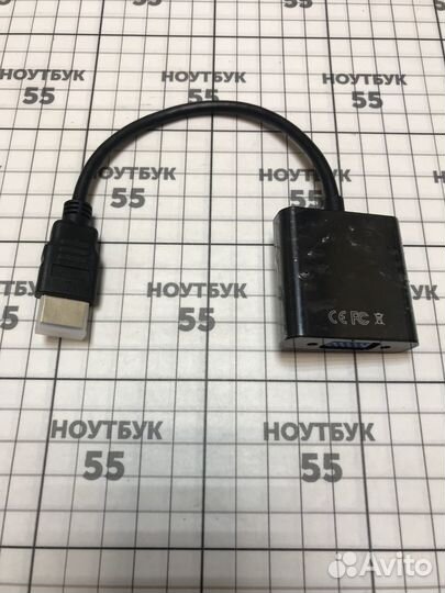 Кабель hdmi - VGA 25 см