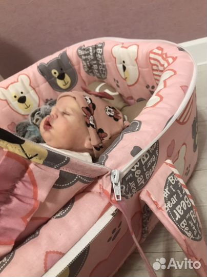 Люлька переноска для новорожденного