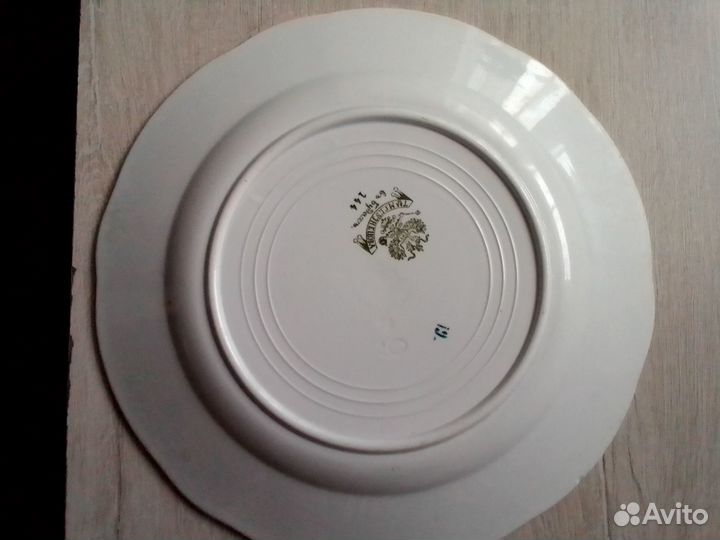 Тарелки Кузнецова фарфор