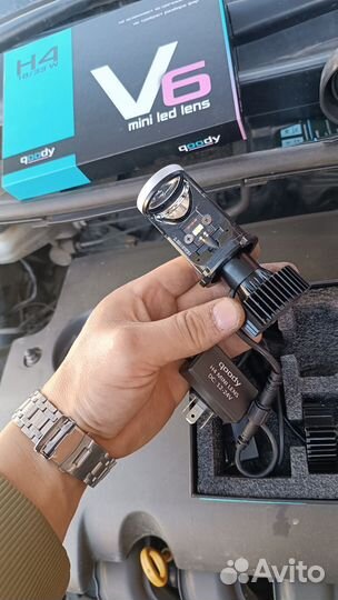 Светодиодные лампочки h4