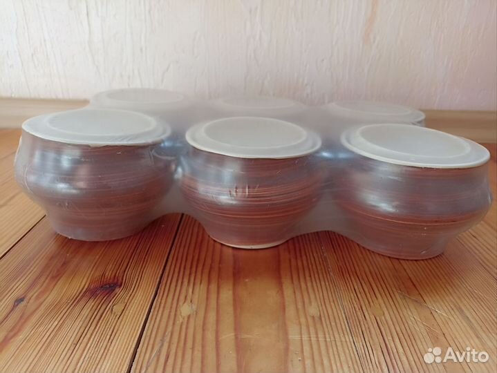 Горшочки для запекания новые керамические