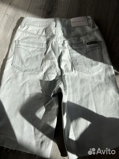 Джинсовые шорты calvin klein