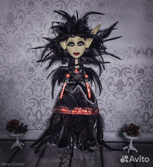 Интерьерная кукла ручной работы