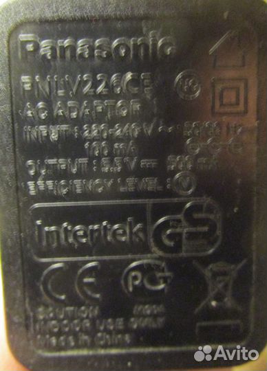 Блок питания Panasonic 5.5 V 500 мА