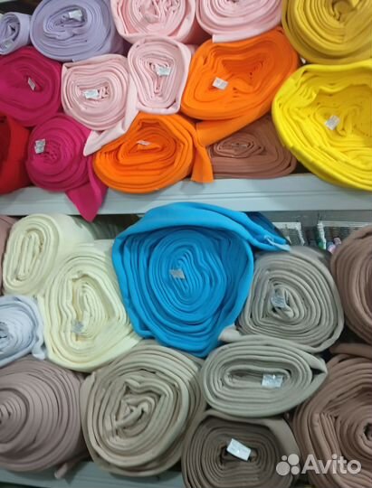 Ткань футер 3х нитка. С начесом, 2-х нитка