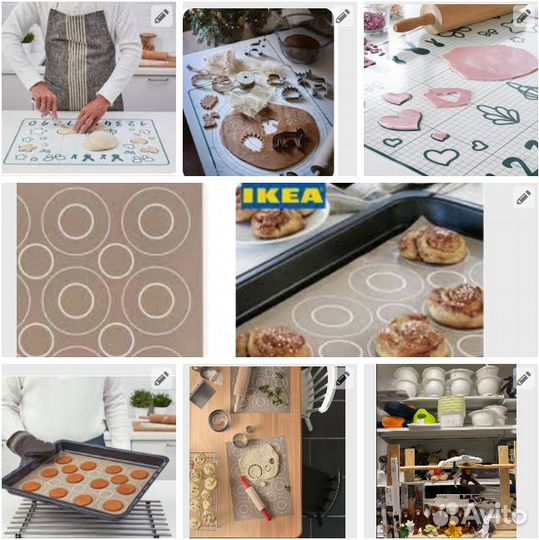 Baktradition Силиконовый коврик.Икеа.Оригин.Новый