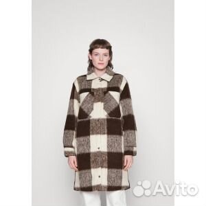 Классическое пальто Abercrombie & Fitch, коричневы