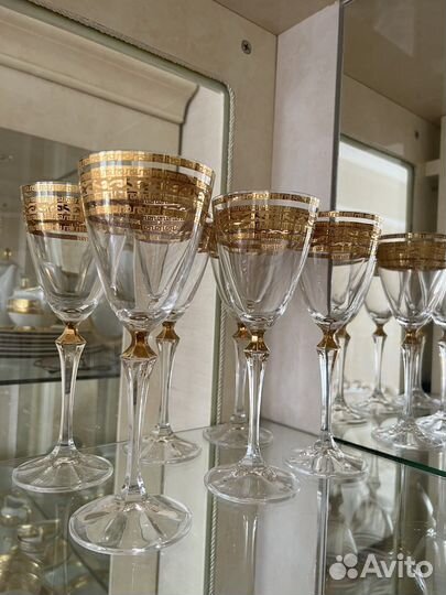 Бокалы чешские