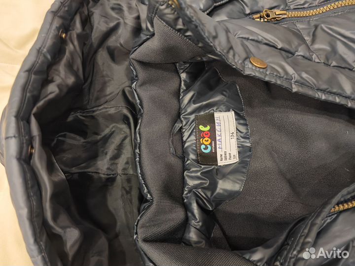 Пуховик для мальчика 134