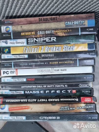 Игры для пк на дисках