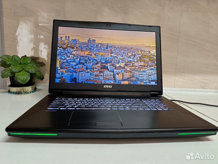 Игровой ноутбук MSI GT72S; i7 /1070 8GB/ 16GB