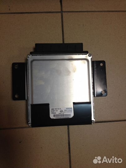 Блок управления двигателем на ssang yong kyron